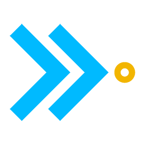 Arrow symbol in Civiteq blue