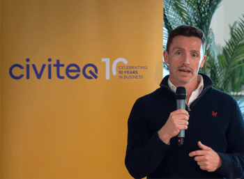 Civiteq CFO James Henderson speaking