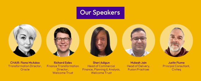 Webinar speaker names and photos