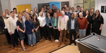 Group of Civiteq colleagues standing together