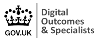 HM Government Digital Outcomes & Specialists logo